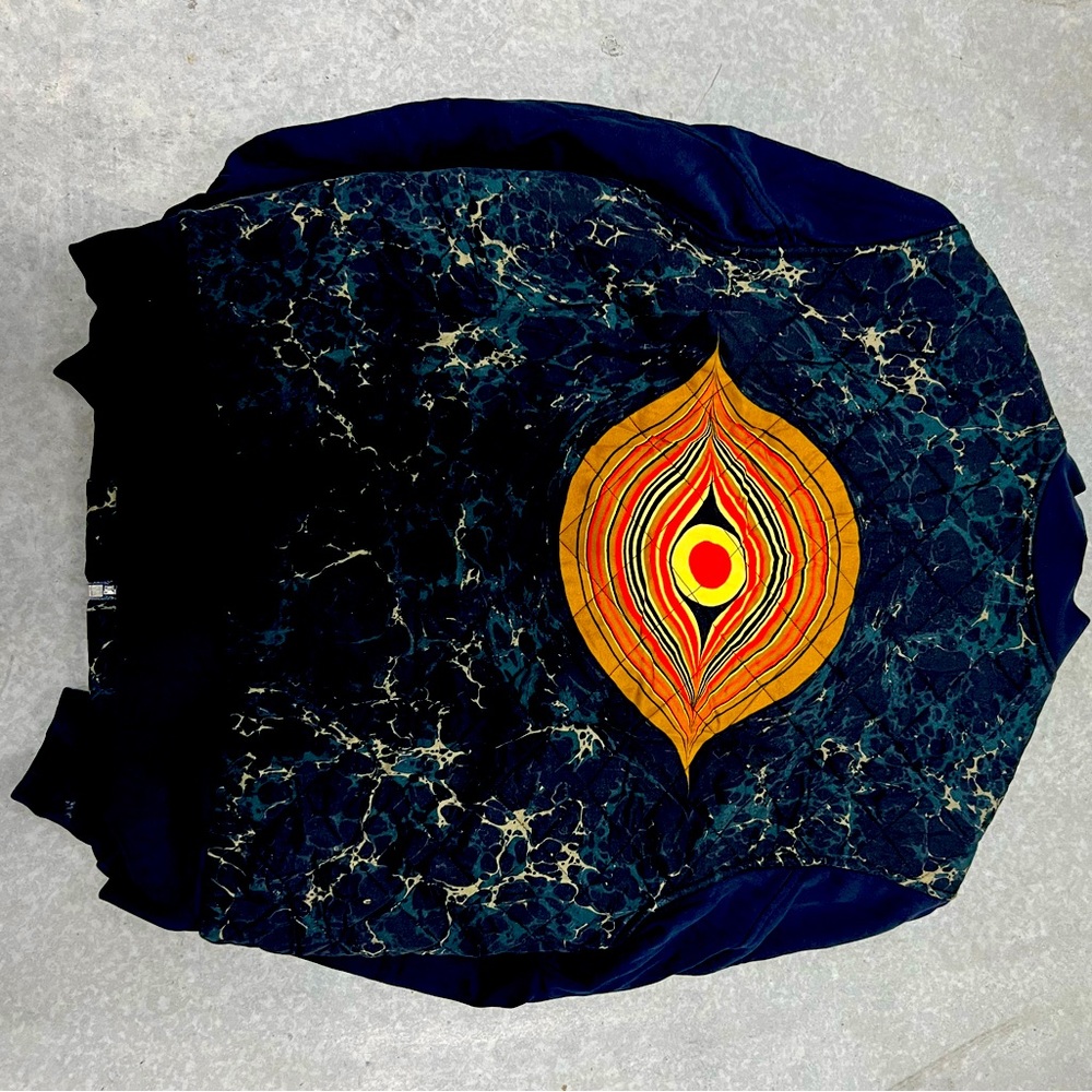 AW18 DRIES VAN NOTEN MARBLE EYE JACKET